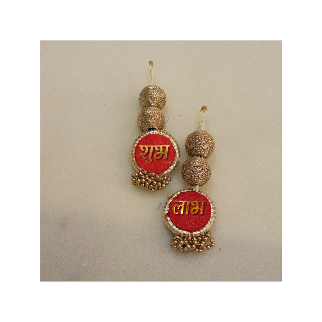 Shubh Labh Treasures: Tiny Tokens of Fortune & Favor-Red