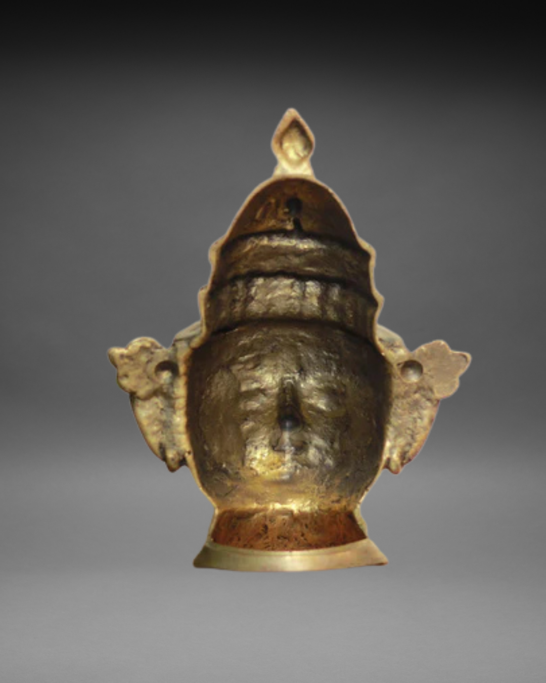 Brass Shiva And Gauri Mukhlingam Mask