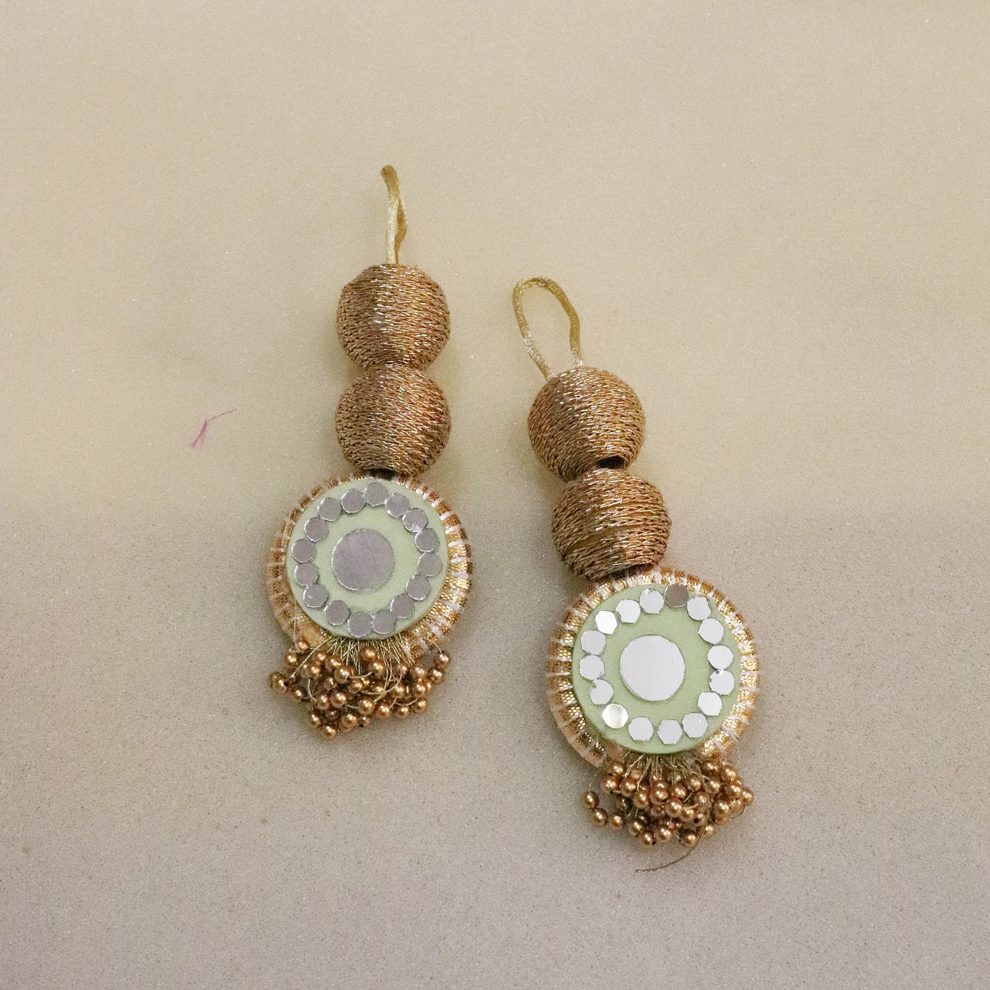 Shubh Labh Treasures: Tiny Tokens of Fortune & Favor- Beige
