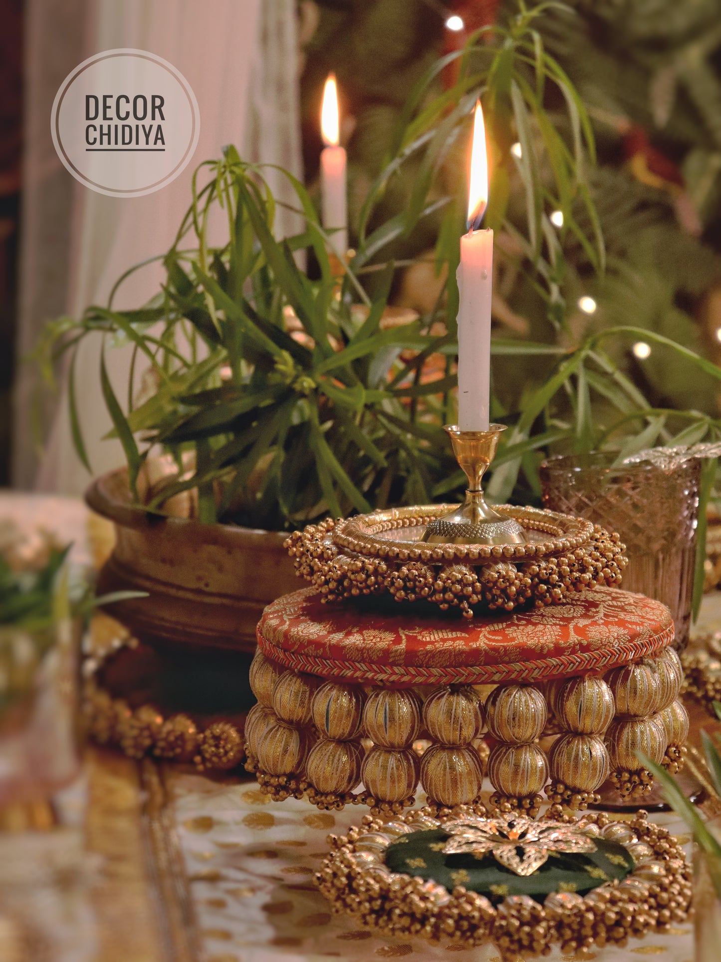 Garmiyon ki sajawat - - Beautiful Indian summer Table decoration - Theme set various