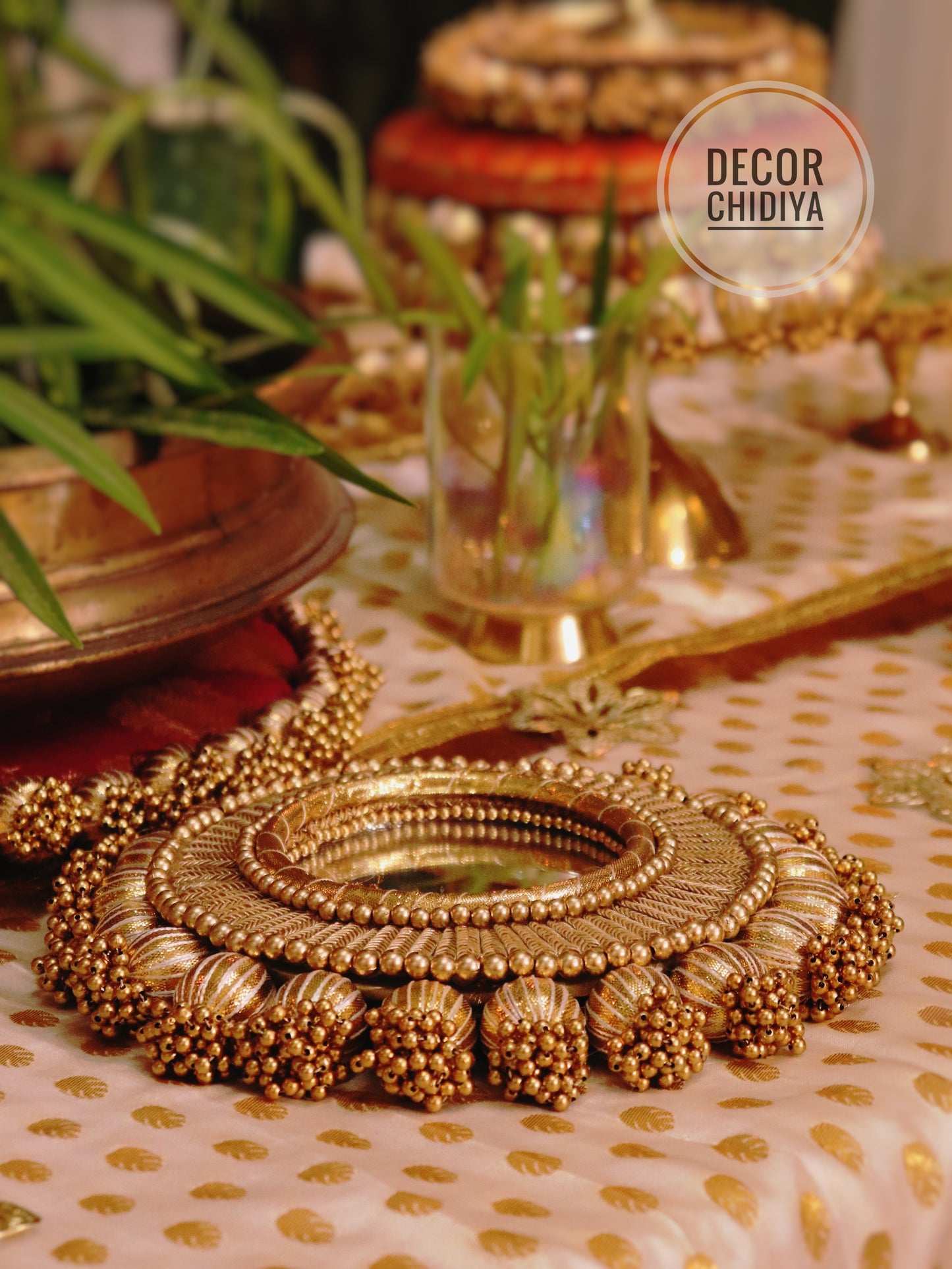 Garmiyon ki sajawat - - Beautiful Indian summer Table decoration - Theme set various