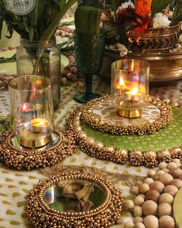 Van Gulshan -Beautiful Indian summer Table decoration - Jungle Theme set various