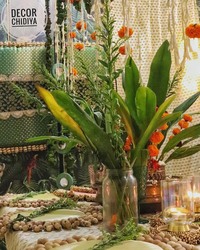 Van Gulshan -Beautiful Indian summer Table decoration - Jungle Theme set various