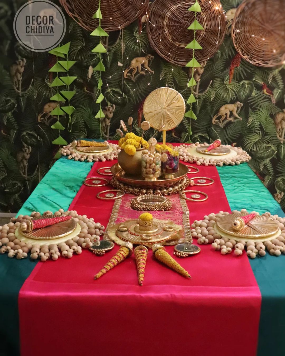 Shaadi wali vibe - Dinning Tablescape theme set