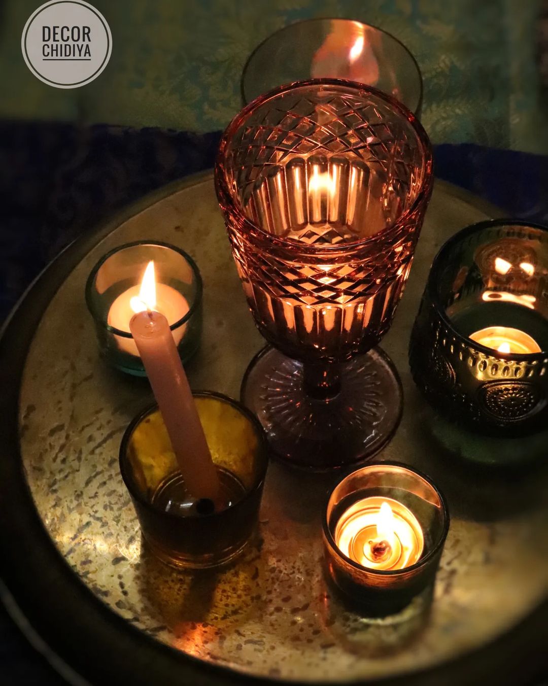 Mehfil Mahal - Dinning Tablescape theme set