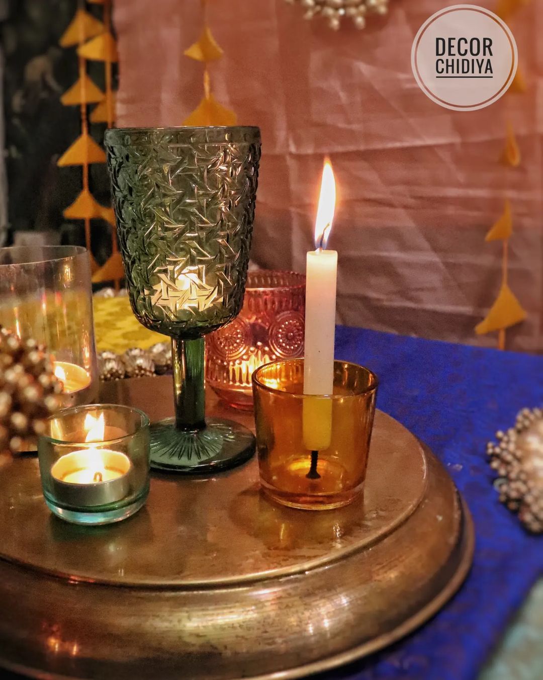 Mehfil Mahal - Dinning Tablescape theme set