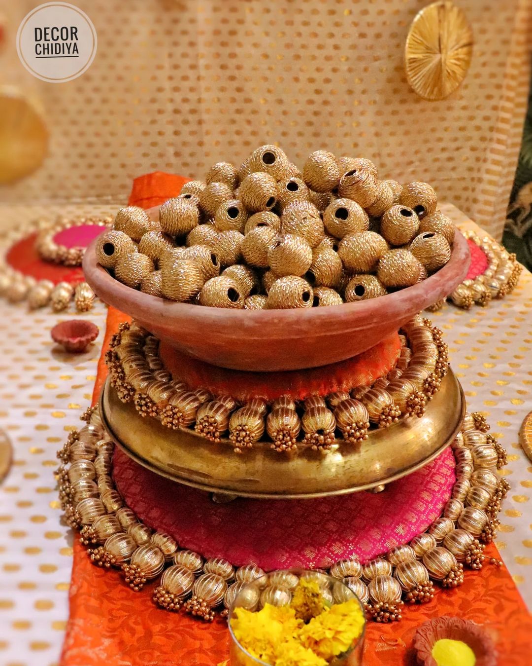 Suraj ki chandni - dinning tablescape theme set