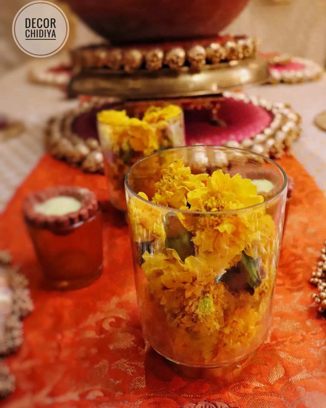 Suraj ki chandni - dinning tablescape theme set