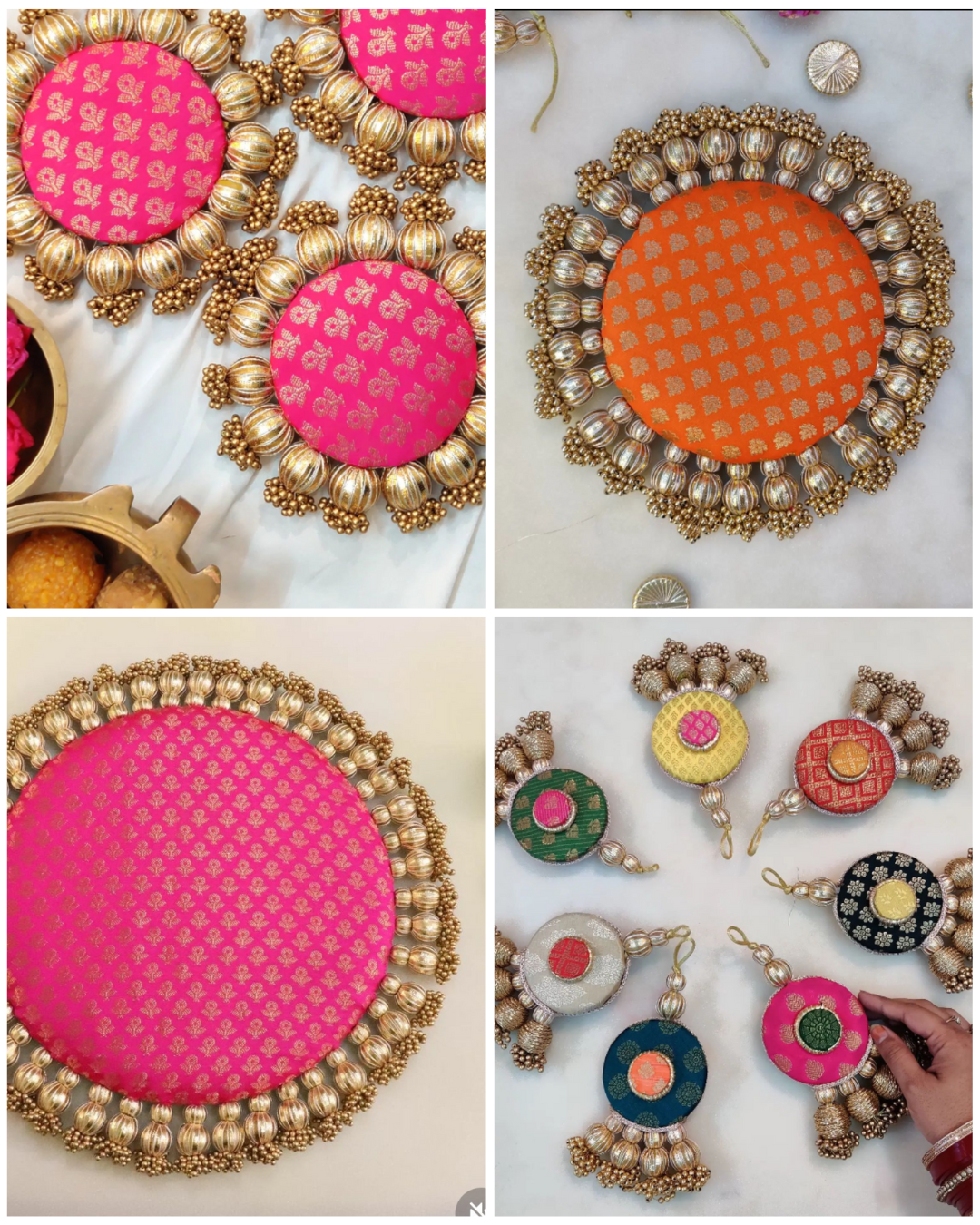 Sunset Splendor: Pink and Orange Theme Decor Set of 12