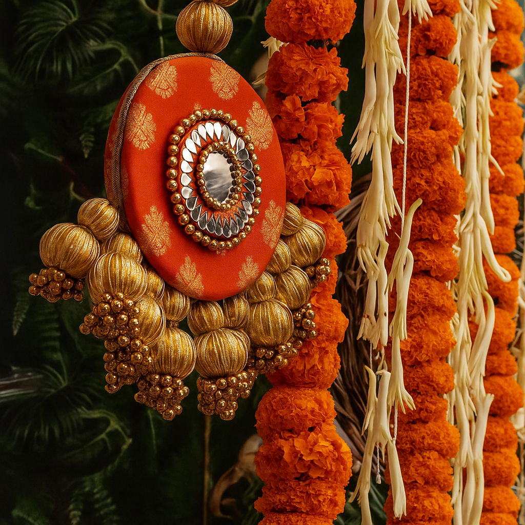 Gulshan - Jadau various color pair - wall hanging