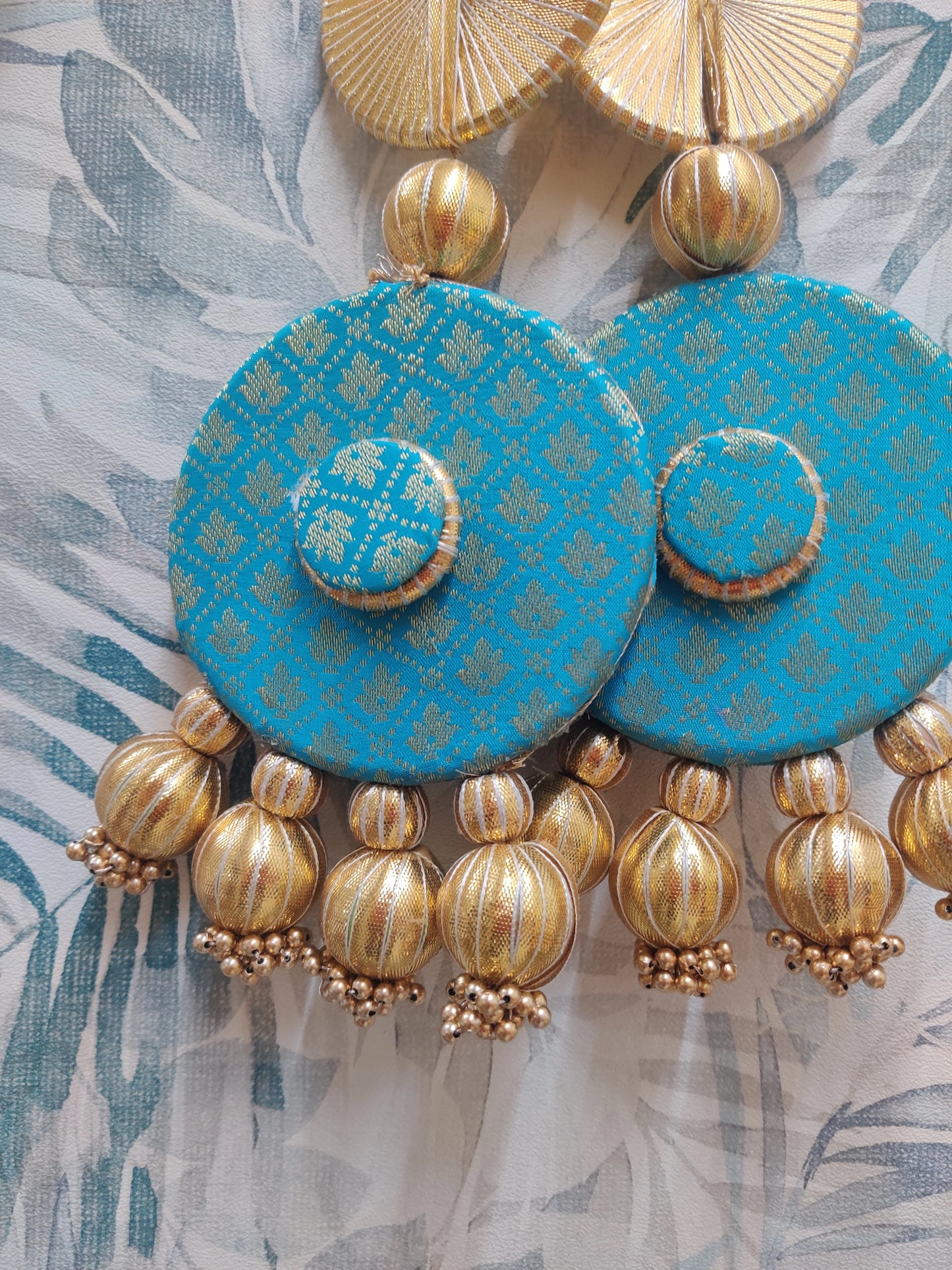 Sky blue - Mini side hangings