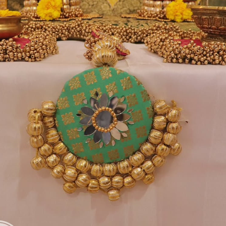 Roma _Roopaul x Decorchidiya – Full Mandir Decor Set (7 pcs, Mandir not included)