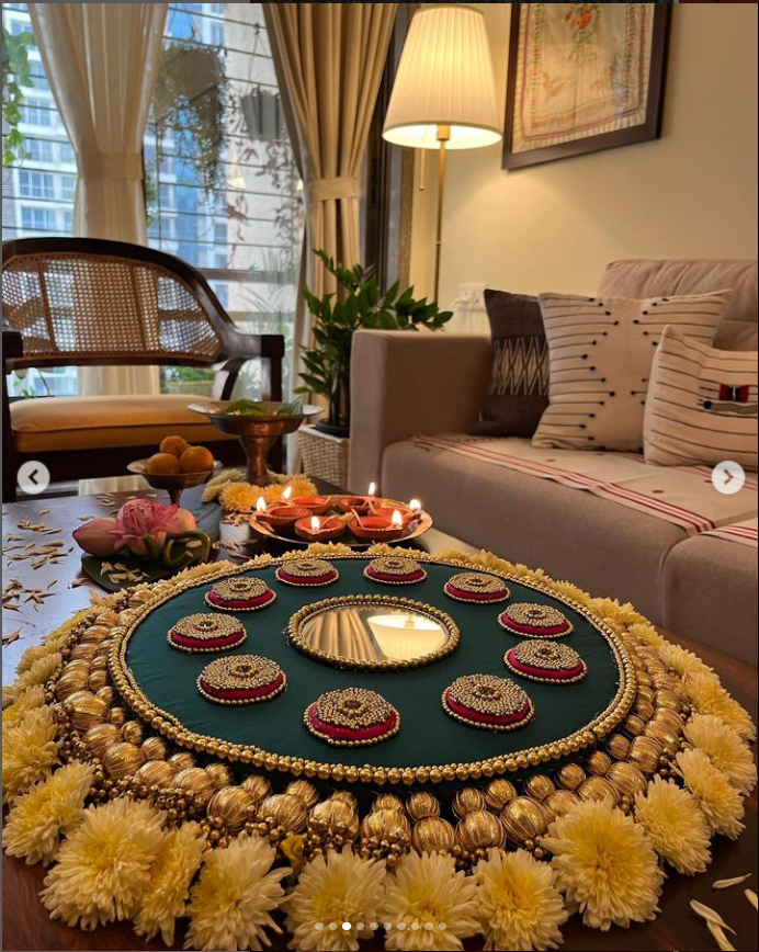 Roma _Roopaul x Decorchidiya – Full Mandir Decor Set (12 pcs, Mandir not included)