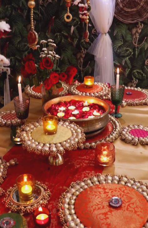 Rangoli Rasa - Dinning tablescape theme set
