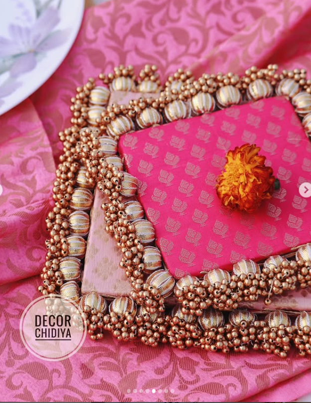 Roma _Roopaul x Decorchidiya – Full Mandir Decor Set (12 pcs, Mandir not included)