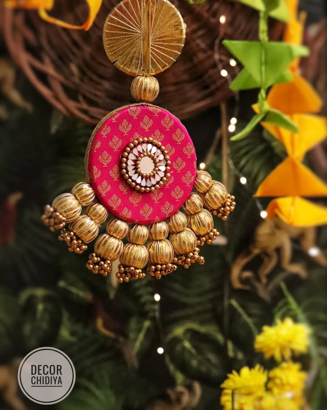Gulshan - Jadau various color pair - wall hanging