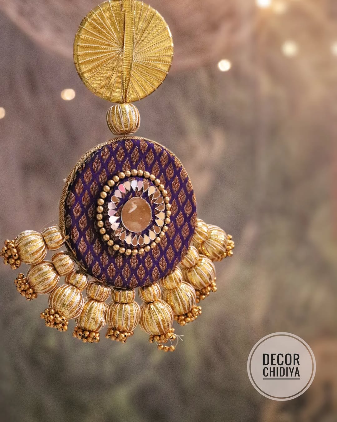 Gulshan - Jadau various color pair - wall hanging