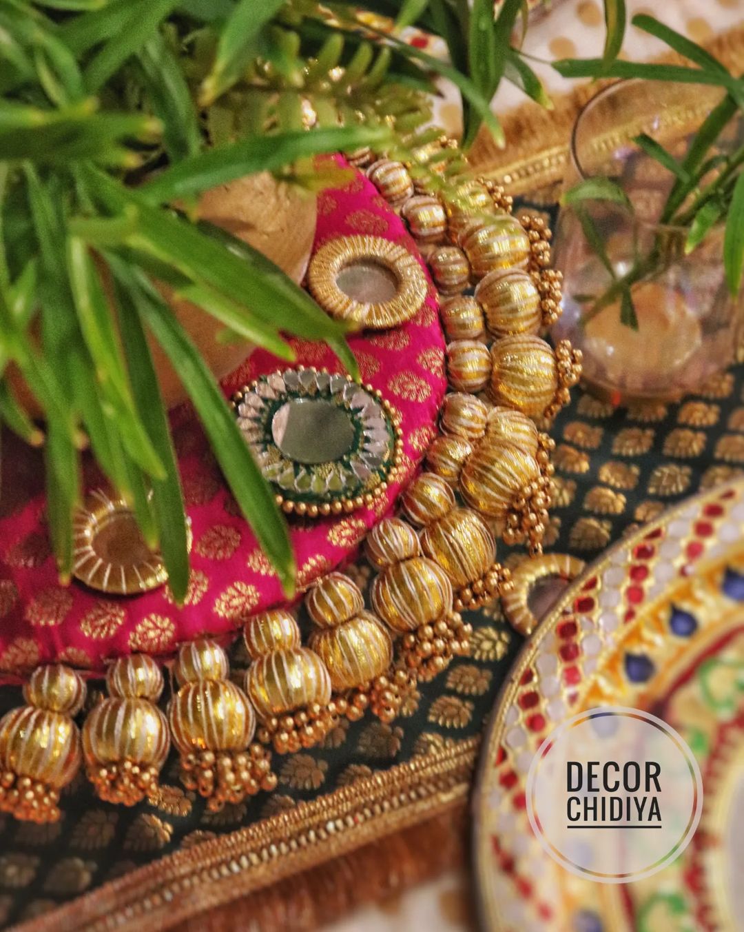 Upwan centerpiece set -Beautiful Indian summer Table decoration -Theme set various