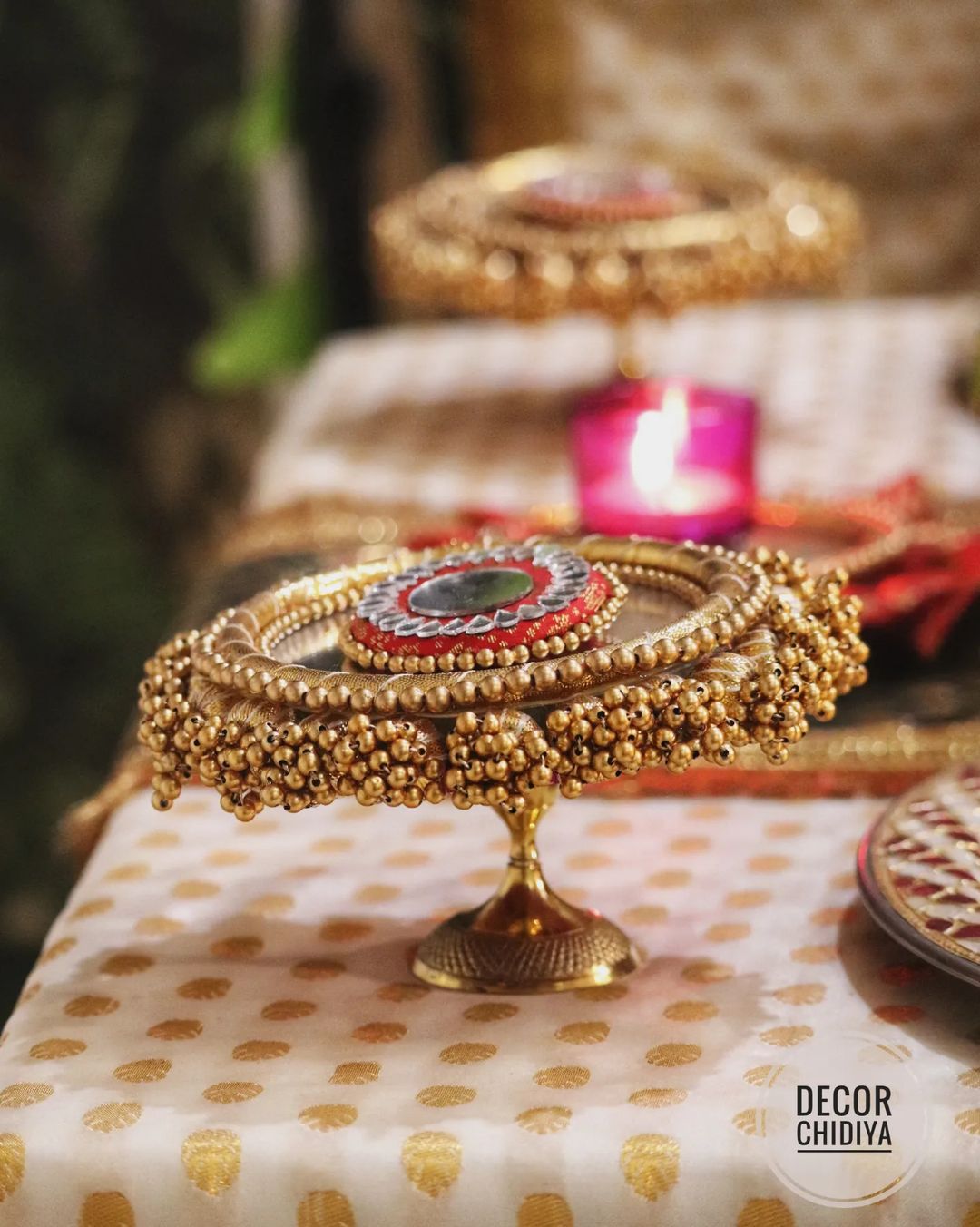 Upwan centerpiece set -Beautiful Indian summer Table decoration -Theme set various