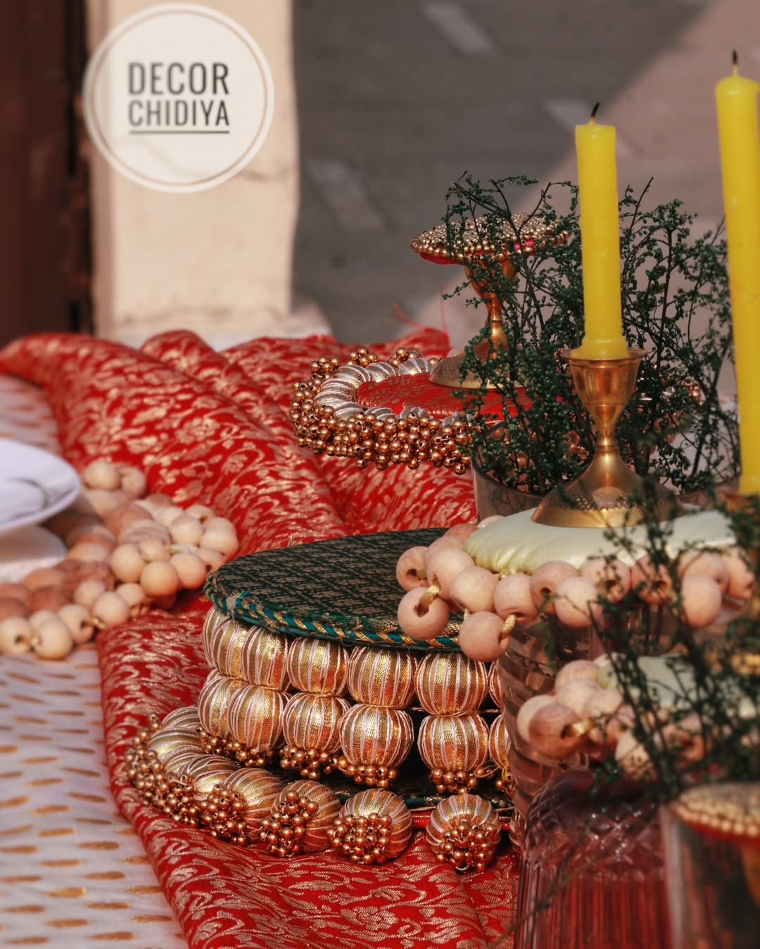 Winter Wonderland Feast-Beautiful Indian winter Table decoration - Holiday Theme set various