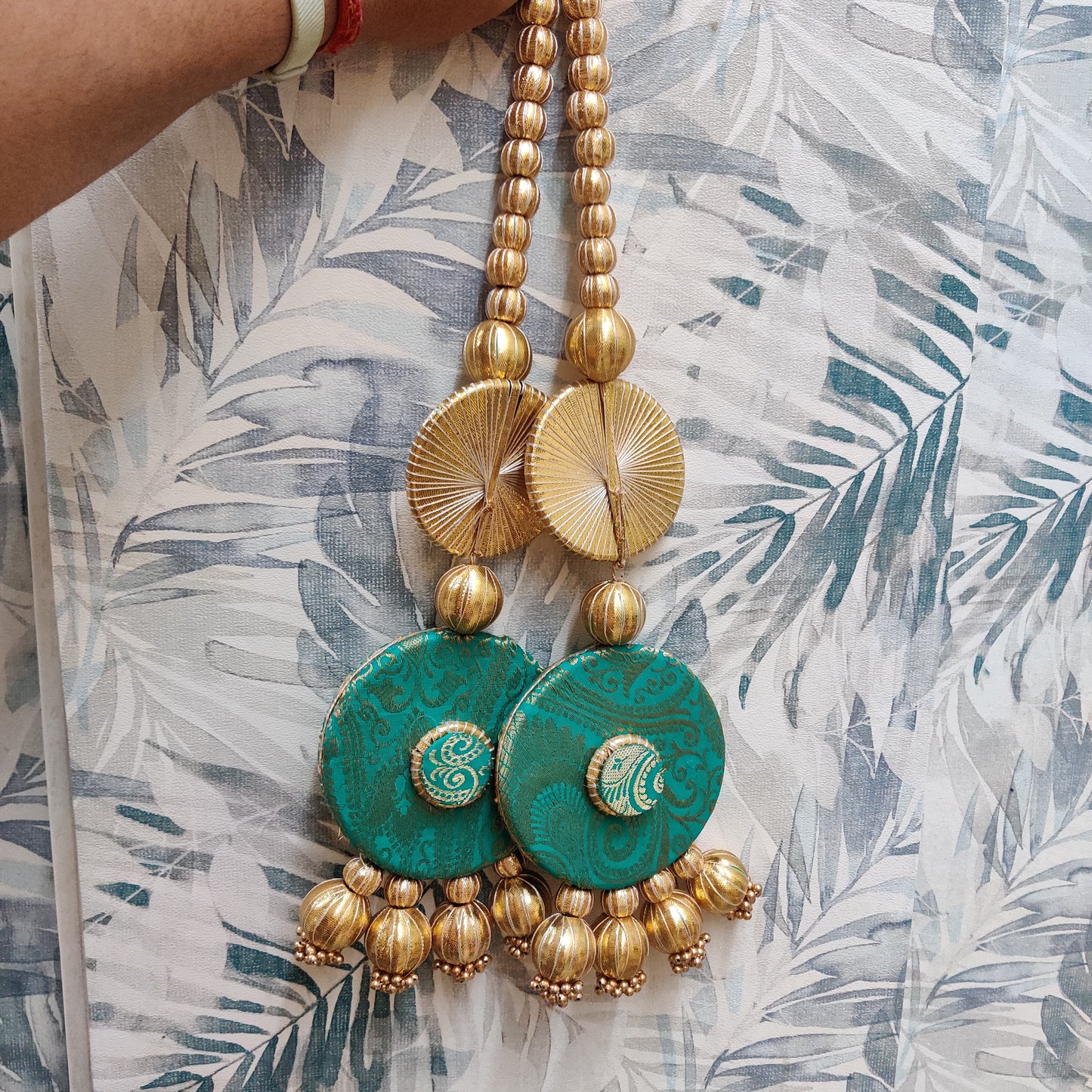 Sea green - Mini side hangings
