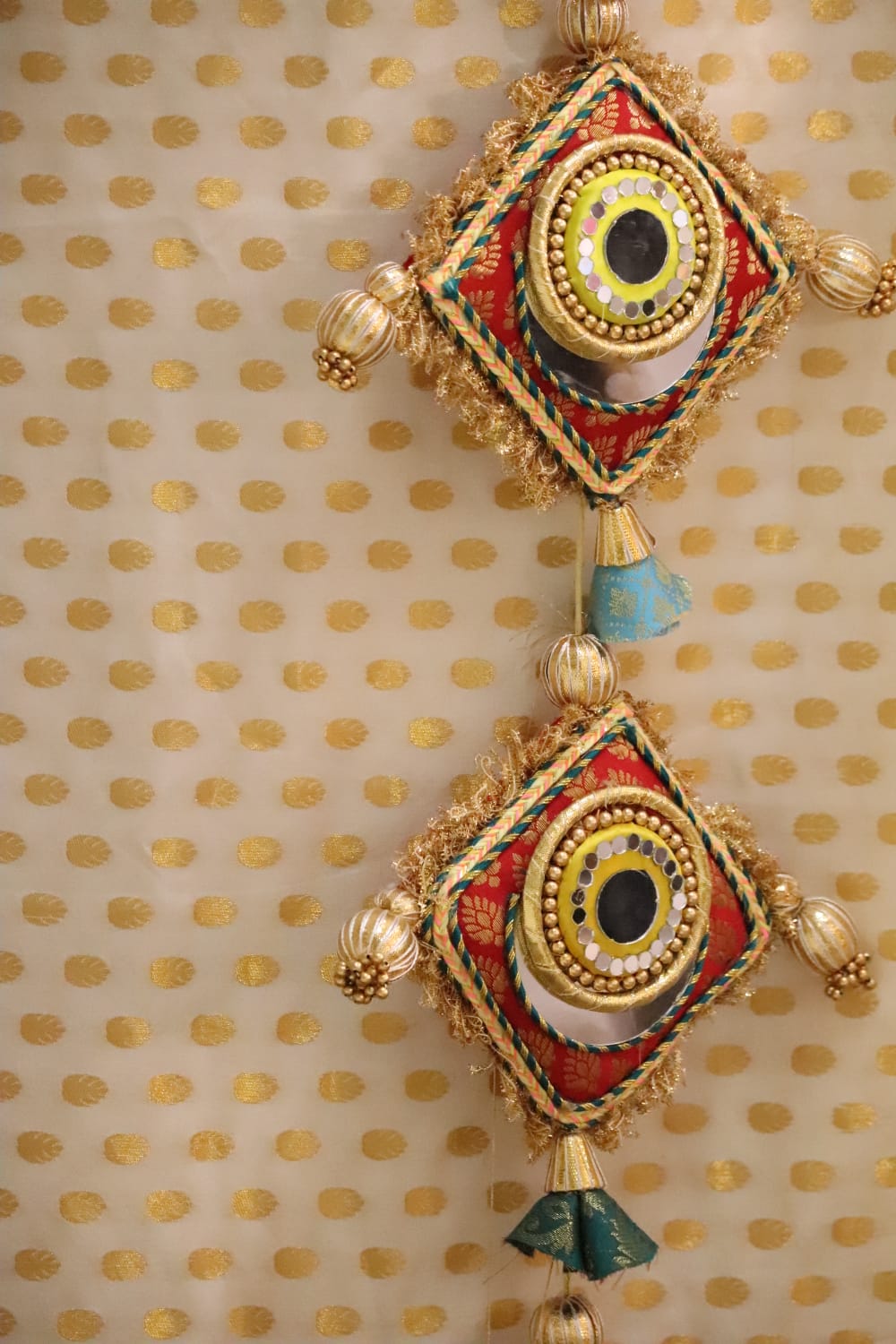 Red udti patang - wall hanging