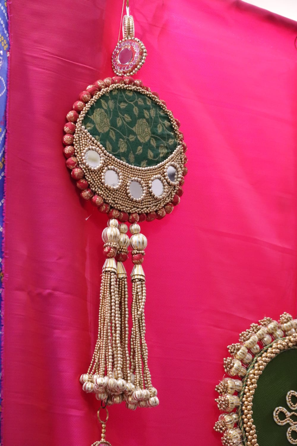 Morni Thangat Kare – Peacock Theme Temple Decor Set