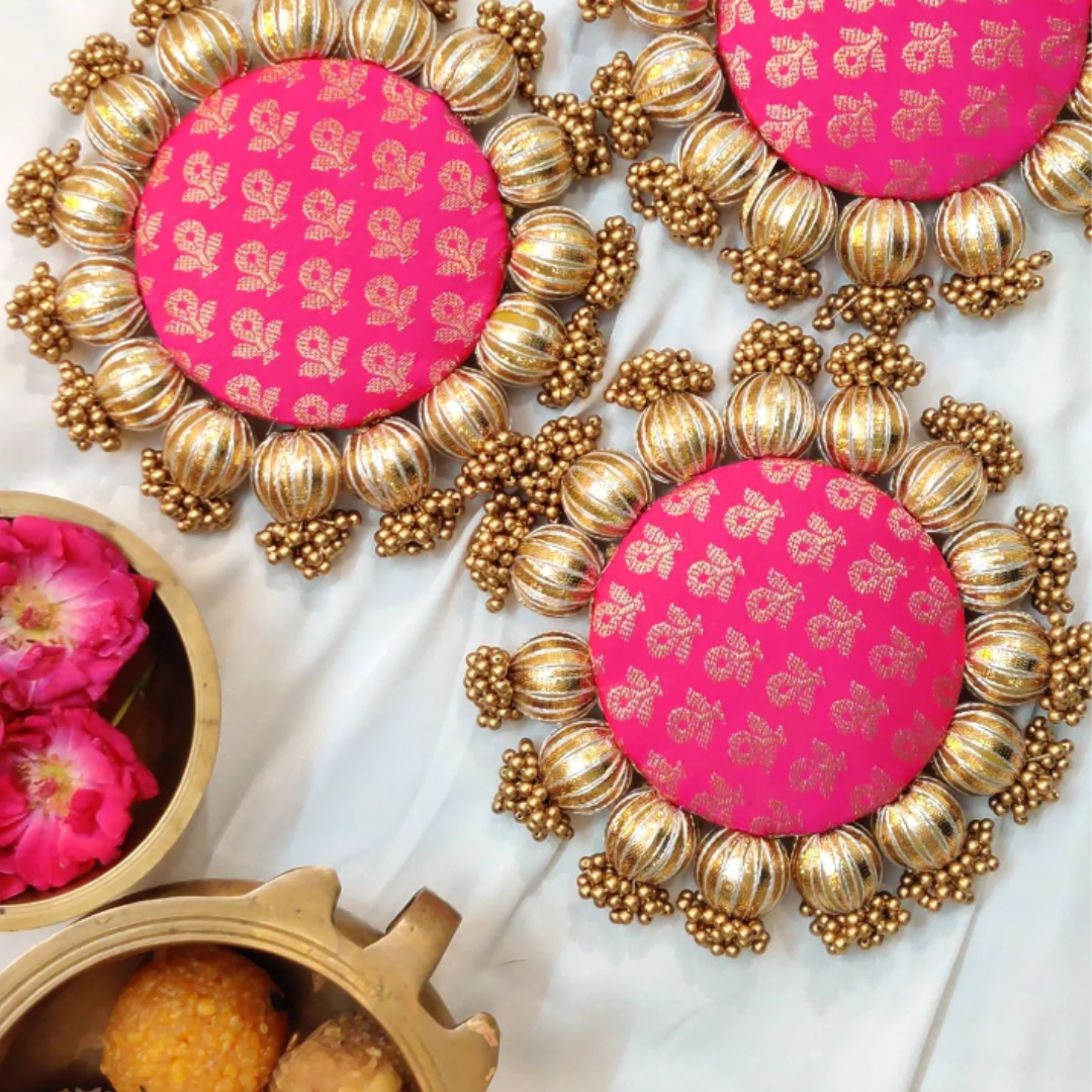 Sunset Splendor: Pink and Orange Theme Decor Set of 12