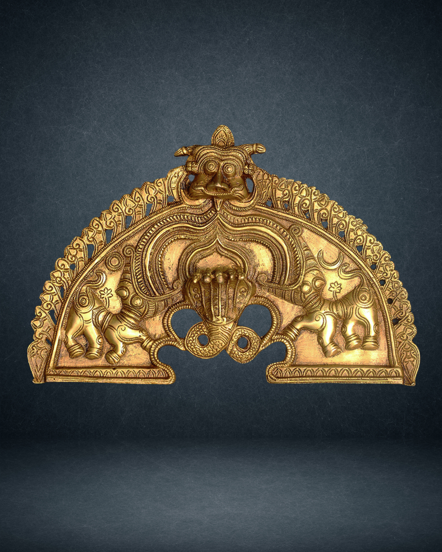 Antique hand carved sheshnaag and kirtimulk prabhavalli