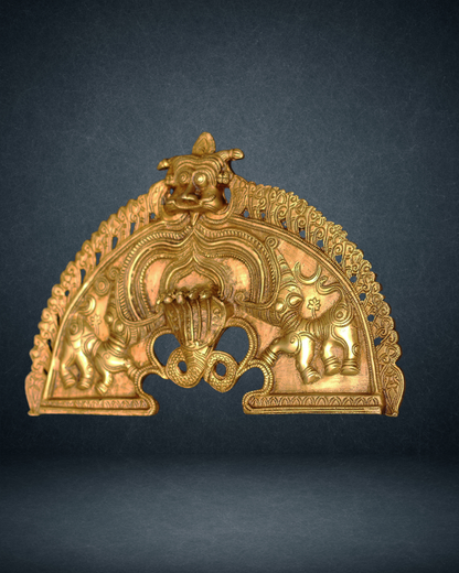 Antique hand carved sheshnaag and kirtimulk prabhavalli