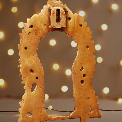 Antique Hand-Carved Prabhavalli (Brass)