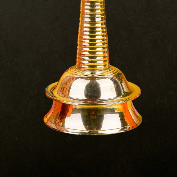 11 Inch Small Brass Kerala Diya