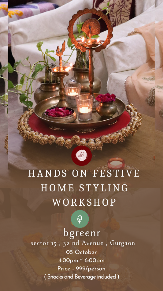 Hands-On Festive Home Styling Workshop in Gurgaon | DIY Décor & Table Styling