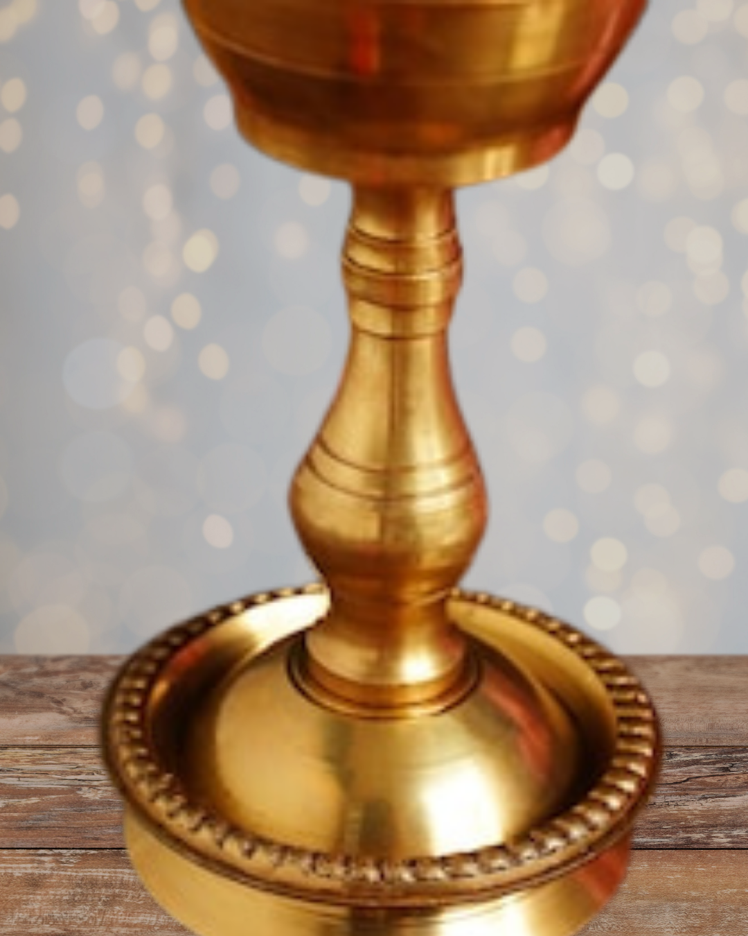 Antique Cup Brass Diya | Handcrafted Brass Oil Lamp | Traditional Deepak for Pooja & Home Decor