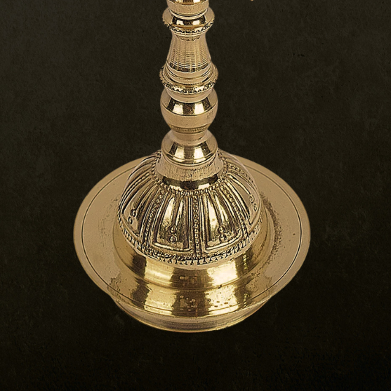 18 inch Brass Kerala Chandarbalyam Samai Diya