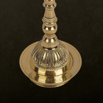 18 inch Brass Kerala Chandarbalyam Samai Diya