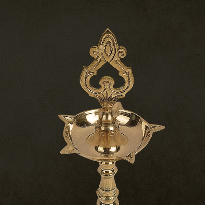 18 inch Brass Kerala Chandarbalyam Samai Diya