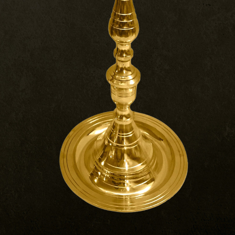 Brass Kerala Chandarbalyam Samai Diya-21 inch