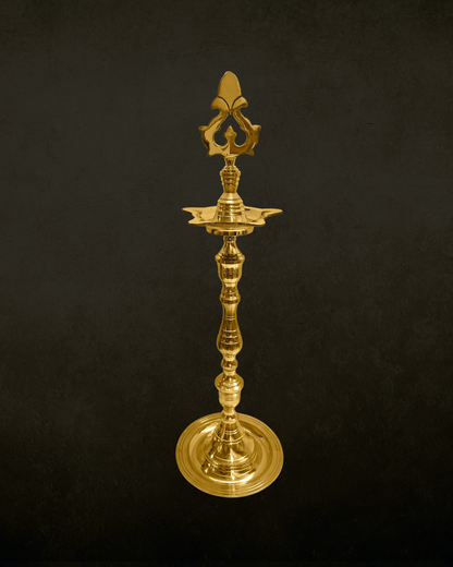 Brass Kerala Chandarbalyam Samai Diya-21 inch