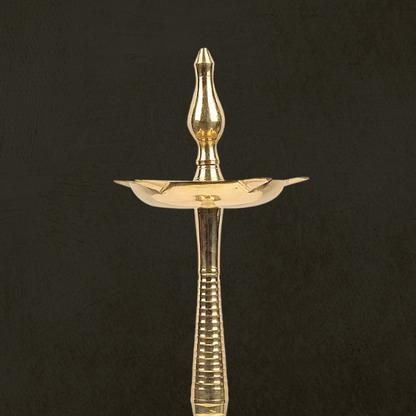 18.5 Inch Brass Kerala Diya Samai Lamp