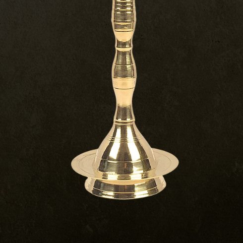 18.5 Inch Brass Kerala Diya Samai Lamp