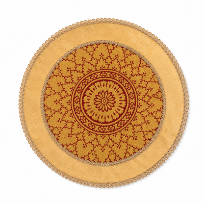Handcrafted Mandala Table Décor Set for Festive & table Styling