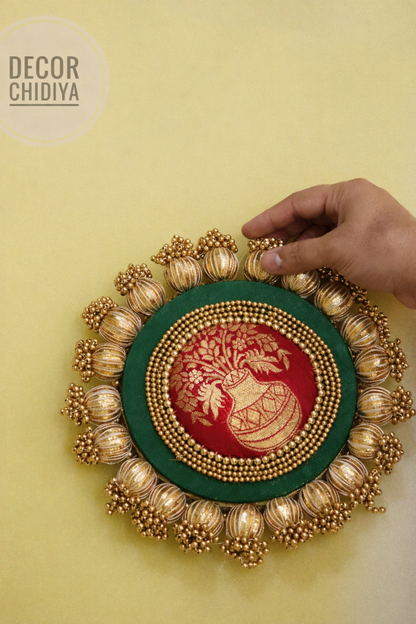 Hari kalsi Placemat  - Green color and Red color