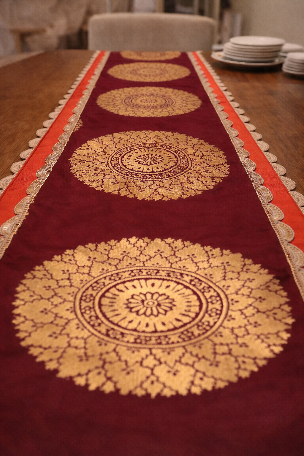 Handcrafted Mandala Table Décor Set for Festive & table Styling