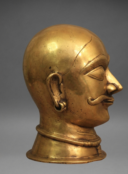 Brass Shiva Mukhlingam Face