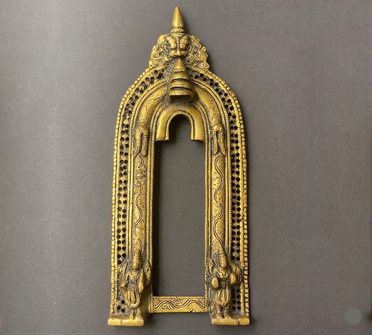 Antique hand carved  Prabhavalli