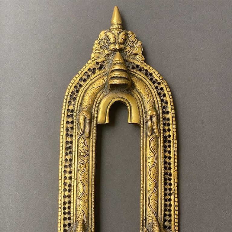 Antique hand carved  Prabhavalli
