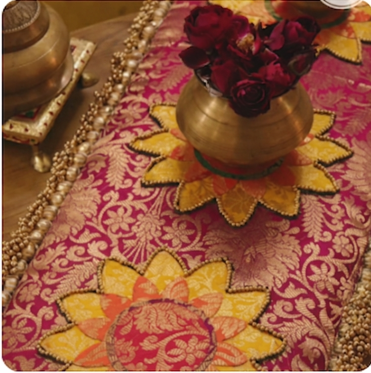 Ramna Home Rhythm x Decorchidiya Home Mandir Decor Set – Multi-Piece Festive & Floral Collection