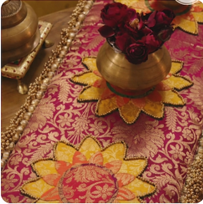Ramna Home Rhythm x Decorchidiya Home Mandir Decor Set – Multi-Piece Festive & Floral Collection