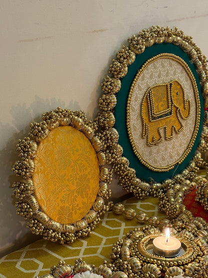 Decorthecorner x Decorchidiya – Full Mandir Decor Set (24 pcs, Mandir not included)